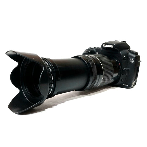 Canon 20D DSLR Camera with Canon 75-300 mm full zooming lens | Best price in Pakistan
