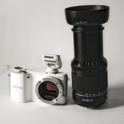 Samsung Mirror Less Camera NX2000 with 50-200mm Lens - Best Price In Pakistan