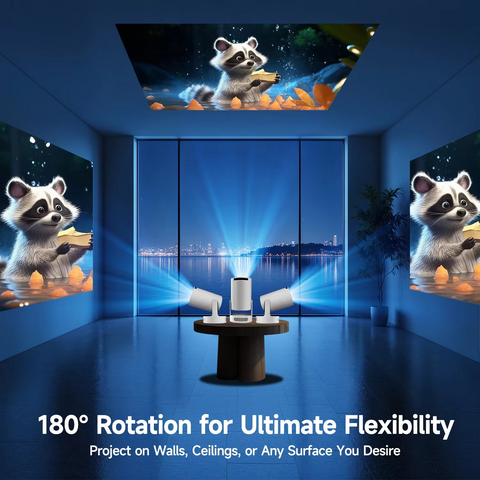 Magcubic HY300 Pro+ Smart Android 14 Mini Projector for Home Cinema | Best price in Pakistan