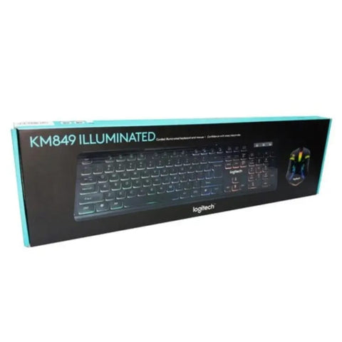 Logitech KM849 ILLUMINATED Wired Keyboard & Mouse Combo
