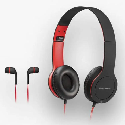 Mars Gaming MHCX 2-in-1 Combo Wireless Pack, Helmets + In-Ear Headphone