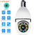 Wifi Bulb E27 Surveillance Camera Full Color Night Vision 360° Rotating Tracking Two-way Talk Smart Home - Best price in Pakistan