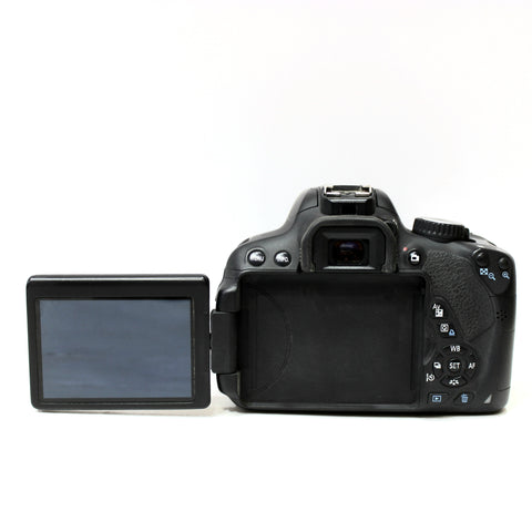 Canon 650D Touchscreen DSLR Camera For HD Video Recording & Photography