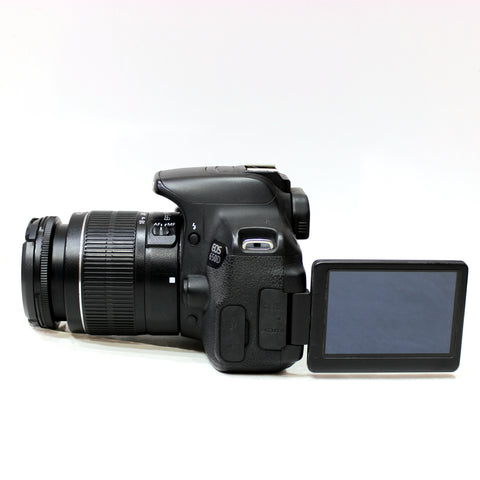 Canon 650D Touchscreen DSLR Camera For HD Video Recording & Photography